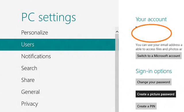 Windows 8 Picture Password