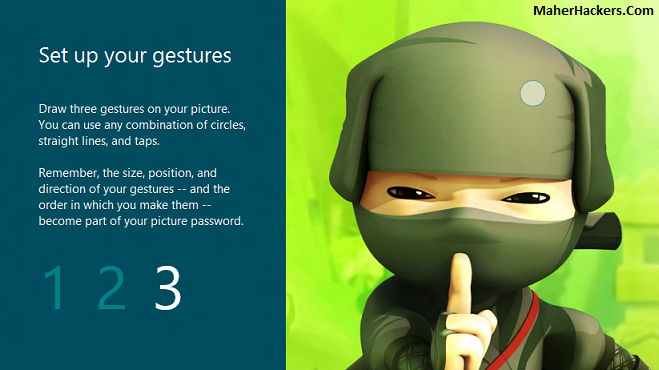 Windows 8 Picture Password