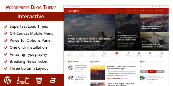 Interactive Theme from MyThemeShop