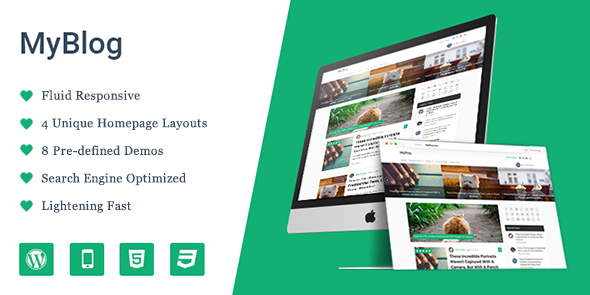 MyBlog Theme from MyThemeShop