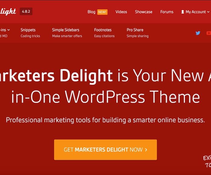 Marketers Delight - Best Premium WordPress Themes
