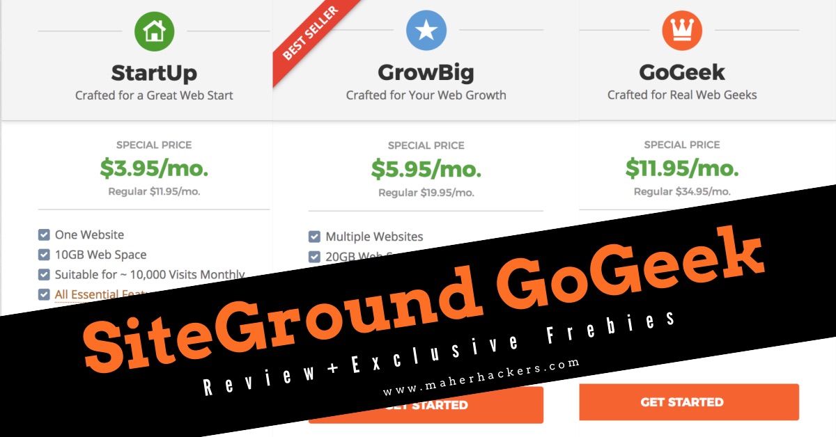 SiteGround GoGeek Review