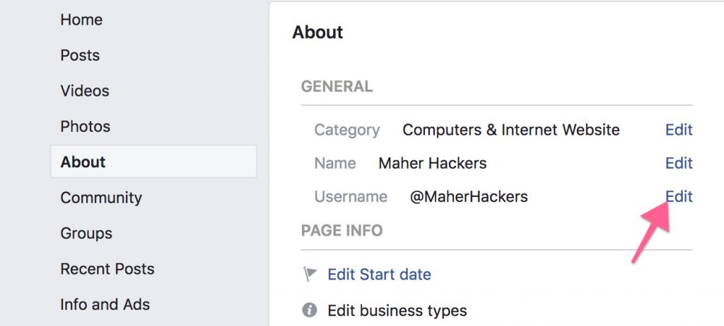How to change facebook page url updated working 