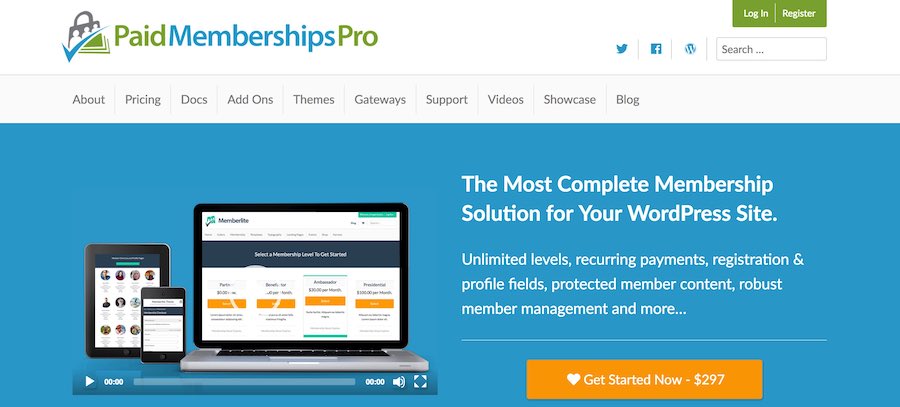 Paid Membership Pro