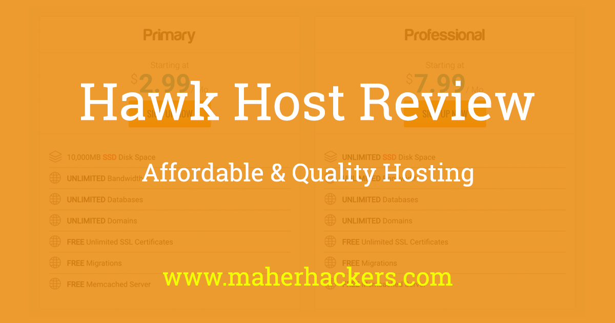 Hawk Host Review